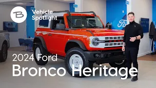 Vehicle Spotlight - 2024 Ford Bronco Heritage Edition