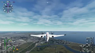 MSFS2020 KBOS to KJFK IFR4R approach