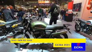 2022  SWM Six 500X Walkaround Eicma 2021 Milan