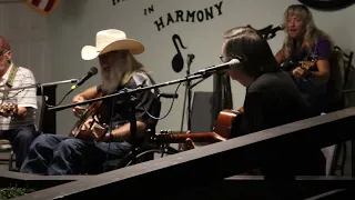 Carl singing, "This Little Light Of Mine" at Connie's jam