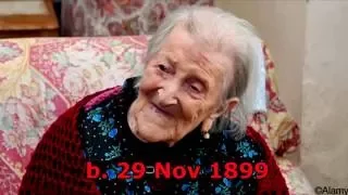 Top Ten Oldest Living People (July 2016)