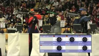 European Championship 10m, Air Rifle final (men)