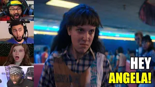 FANS REACT to Eleven Attacking Angela - Stranger Things 4x2 "Vecna's Curse"