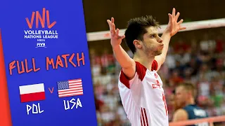 Poland 🆚 USA - Full Match | Men’s Volleyball Nations League 2019