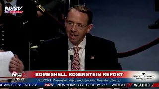 BREAKING REPORT: Rod Rosenstein Wanted To Remove President Trump From Office