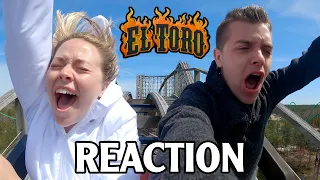 Riding El Toro at Six Flags Great Adventure! On-Ride POV Reaction | World Class Wooden Coaster