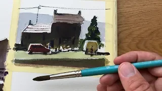 How to Create Depth in Watercolor Painting