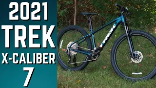 Beginner's XC Race Bike | 2021 Trek X-Caliber 7 Aluminum Hardtail 1x10 Feature Review and Weight