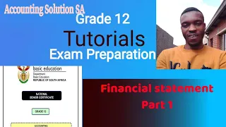 Accounting Grade 12 Paper 1 Income statement & Balance sheet | June Exam 2023