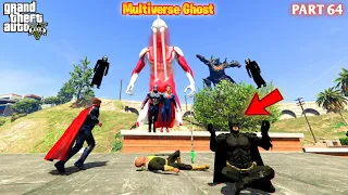 Multiverse Ghost Can Thor Save Superman Captain America In GTA5 #64