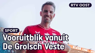 Wout Brama blikt op De Oosttribune vooruit op zijn afscheidswedstrijd | RTV Oost