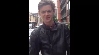 Thomas Brodie-Sangster saying "Please Tommy, please"