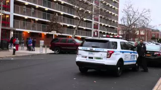 Raw video of reported stabbing scene in Stapleton
