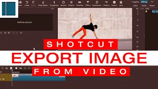 Shotcut export image from video | Shotcut export frame