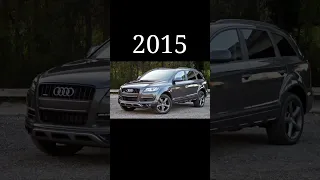 Evolution of audi q7 #oddi #shots #offroad #best #offroad