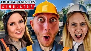 Wir gründen eine SPEDITION und zerstören WOHNWAGEN #01 | Truck & Logistics Simulator | LKW Simulator