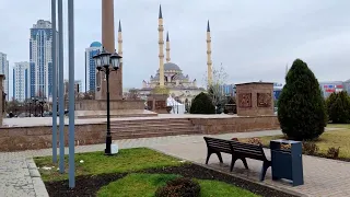 Grozny Chechnya 4k video Грозный Чечня в 4к видео (18.12.2023 год)