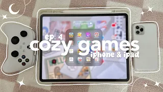 cozy games for ios 🧸☁️ | 9 cute & comfy aesthetic mobile games for iphone & ipad.