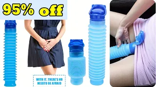 750ML Outdoor Portable Urine Bag Women Men Children Mini Toilet for Travel Camp Hiking