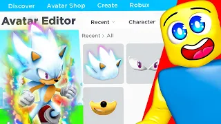 I Made The Most *REALISTIC* Hyper Sonic Avatar... (Sonic Roblox Avatar)