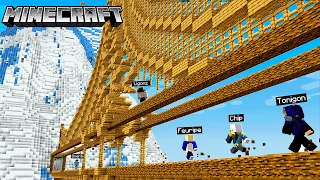 Fiz a MAIOR PONTE do MINECRAFT 1.18 com UM BLOCO SÓ - Creative Squad II (#23)