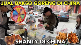 JUAL BAKSO GORENG DENGAN FOOD TRUCK DI CHINA, ALHAMDULILLAH SEMUANYA SANGAT SUKA🥹💗
