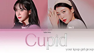 Fifty Fifty Cupid Twins version (피프티피프티) // (lycris color coded) Your kpop girl group / 2 membres