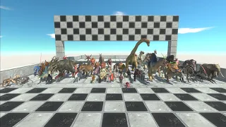 All Units Speed Race Marathon - Animal Revolt Battle Simulator
