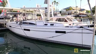 2020 Catalina 425 Sailing Yacht - Walkaround Tour - 2020 Miami Boat Show