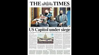 How newspaper front pages around the world looked after riot at US Capitol