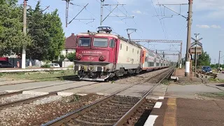 TREN INTEREGIO TRECE PRIN STATIA BUCURESTI TRIAJ