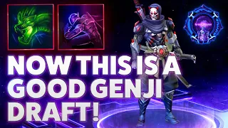 Genji Dragonblade - NOW THIS IS A GOOD GENJI DRAFT! - Grandmaster Storm League