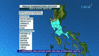 Weather update as of 3:28 PM (June 06, 2022) | 24 Oras News Alert