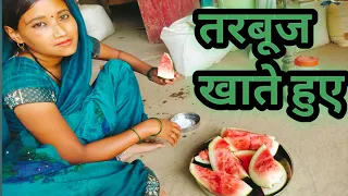 बाजार से तरबूज ले आए 🙏💯#dailly villogs #yutubechannel #viralvideos #trending#new@sandeep sulakha