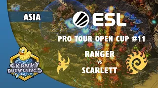 Ranger vs Scarlett - PvZ | ESL Open Cup #11 Asia | Weekly EPT StarCraft 2 Tournament