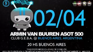 A state of Trance 500 (Buenos Aires Club G.E.B.A) - Armin Van Buuren