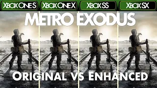 Metro Exodus: Enhanced - Xbox One S|X vs Xbox Series X|S - Comparison & FPS