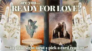 PICK A CARD: 🩵Are You Ready For Love?🪽collab with @AetherAscended