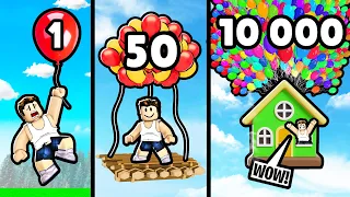 1 Balloon vs 10,000 Balloons!