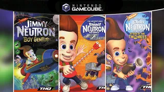 Jimmy Neutron Games for Gamecube