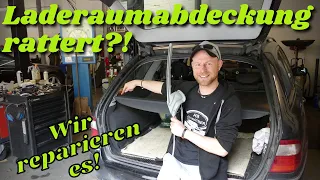 Mercedes S211 E-Klasse | Wenn die Laderaumabdeckung rattert | Reparaturlösung | MB Youngtimer Parts