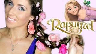 Rapunzel Hair Tutorial | Easiest EVER | Heatless & Simple