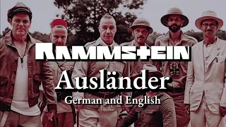 Rammstein - Ausländer - English and German lyrics