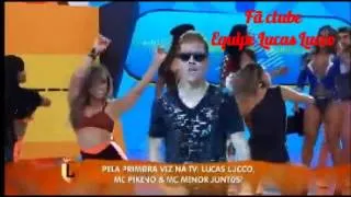 Lucas Lucco canta com MC Pikeno e MC Menor  "Todaa Toda" no Legendários 09/03/2014