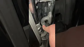 Permanent fix to Tesla creaking/popping door. Easy check strap fix! Try this first!