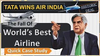 Why Air India failed? 🔥| Case Study of Air India | JRD Tata | In Hindi