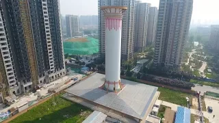 World’s Largest Air Purifier Helps Reduce Haze in Northwest China City