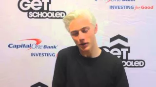 Lucky Blue Celeb Principal Interview NYFW