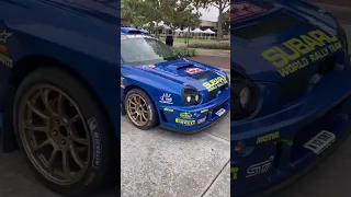 Crazy Subaru WRX STI Rally Car