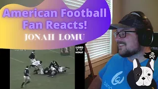 American Football Fan Reacts to Jonah Lomu for the First Time! The Greatest Winger in Rugby History!